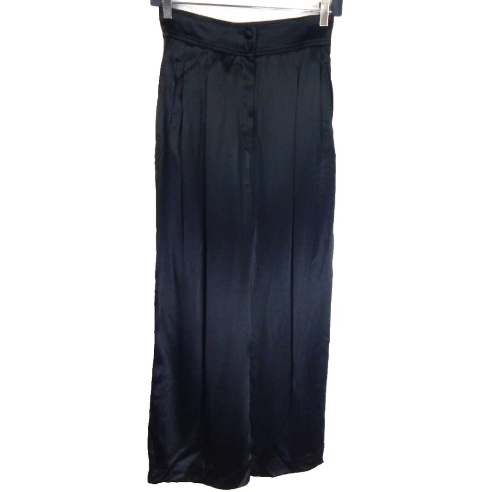 Christian Lacroix Wide Leg Satin Pants